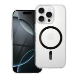 Drop Glue Colorful Ring Mag Cover compatible with MagSafe for IPHONE 13 PRO MAX black