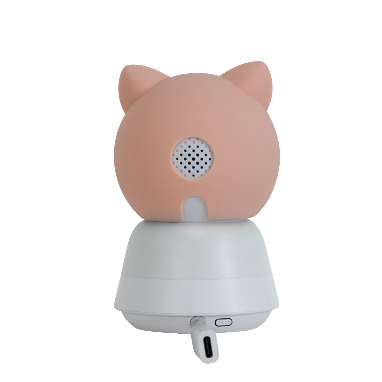 Evolveo Baby Monitor N5 - Set videochůvičky s 360° dohledem, obousměrnou komunikací a ukolébavkami, růžová
