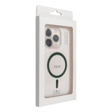 Drop Glue Colorful Ring Mag Cover compatible with MagSafe for IPHONE 13 PRO MAX dark green
