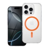 Drop Glue Colorful Ring Mag Cover compatible with MagSafe for IPHONE 13 PRO MAX orange