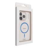 Drop Glue Colorful Ring Mag Cover compatible with MagSafe for IPHONE 13 light blue