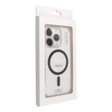 Drop Glue Colorful Ring Mag Cover compatible with MagSafe for IPHONE 15 PRO MAX black
