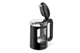 Huslog AK-02024H Rychlovarná konvice 1,7l černá sklo/plast