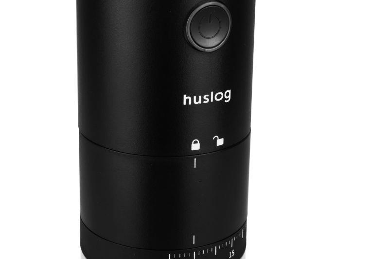 Huslog HUS1008 Elektrický mlýnek na kávu akumulátorový černá