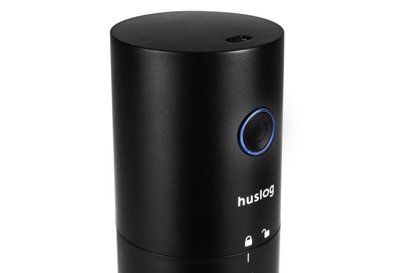 Huslog HUS1008 Elektrický mlýnek na kávu akumulátorový černá