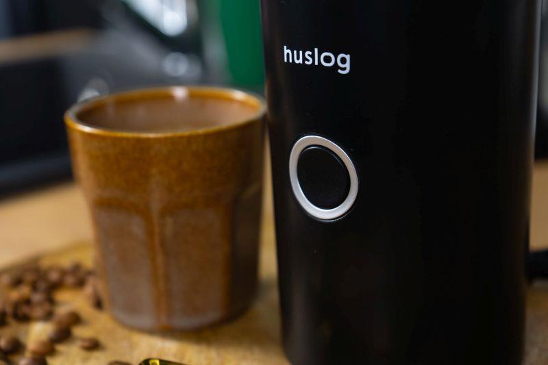 Huslog HUS1009 Elektrický mlýnek na kávu černá