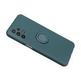 SILICONE RING case for SAMSUNG A56 5G green