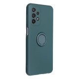 SILICONE RING case for SAMSUNG A36 5G green