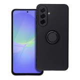 SILICONE RING case for SAMSUNG A36 5G black