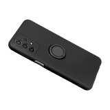 SILICONE RING case for SAMSUNG S25 Plus black