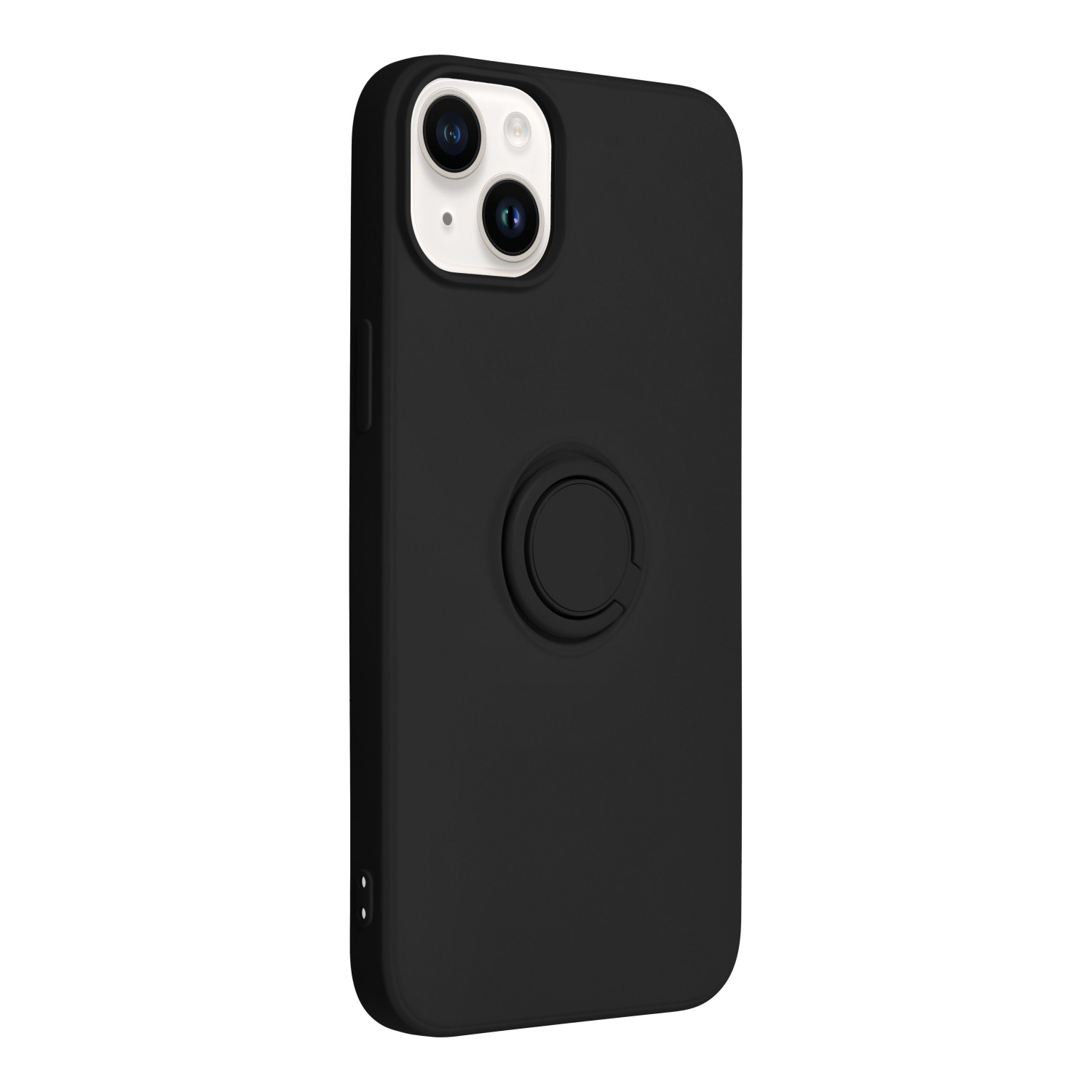 SILICONE RING case for IPHONE 14 Plus black
