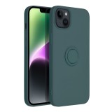 SILICONE RING case for IPHONE 14 Plus green