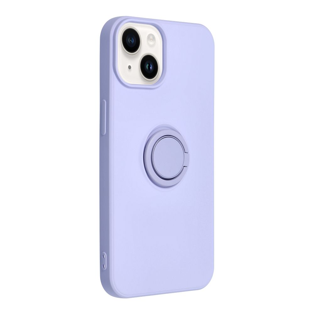 SILICONE RING case for IPHONE 14 Plus violet