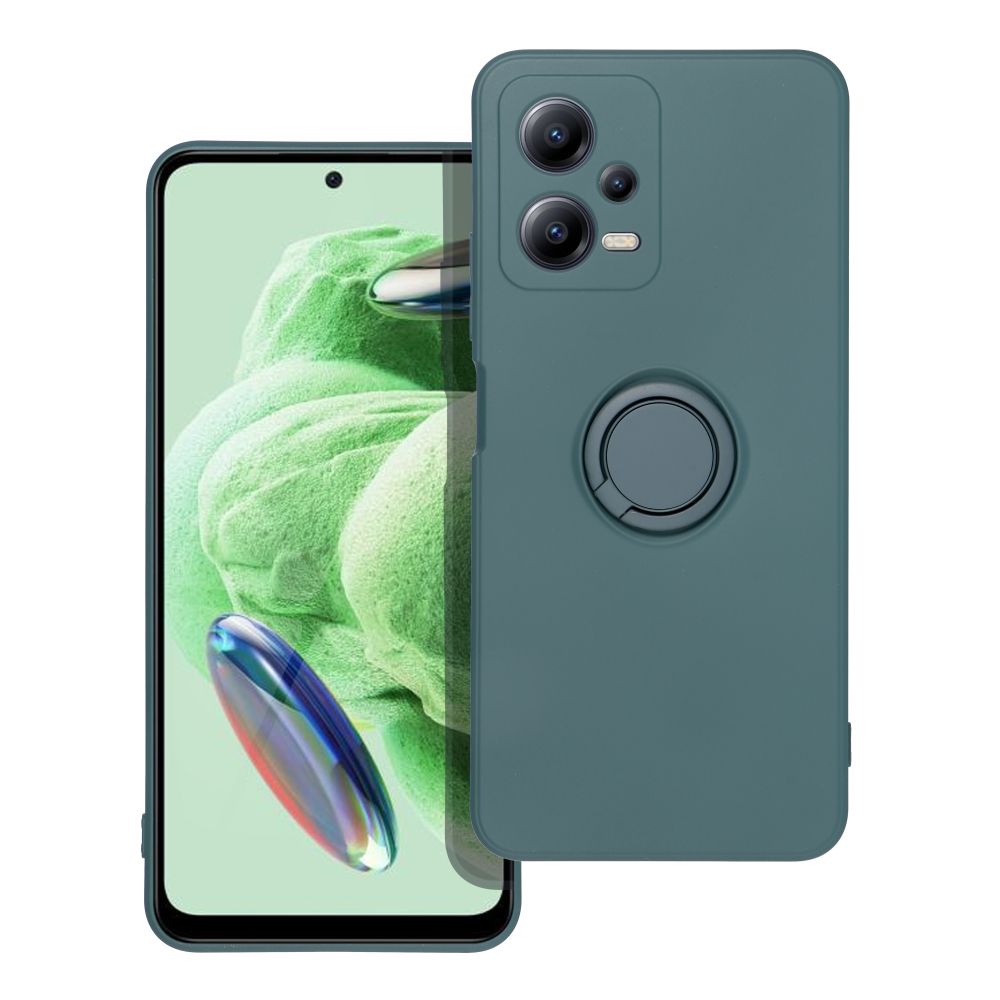 SILICONE RING case for XIAOMI Redmi Note 12 5G green
