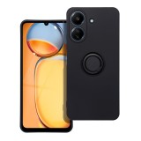 SILICONE RING case for XIAOMI Redmi 13C / POCO C65 black