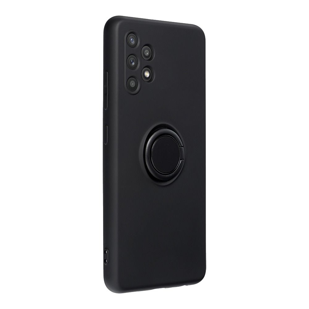 SILICONE RING Case for SAMSUNG Galaxy A32 LTE ( 4G ) black