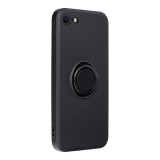 SILICONE RING case for IPHONE 7 / 8 / SE 2020 / SE 2022 black