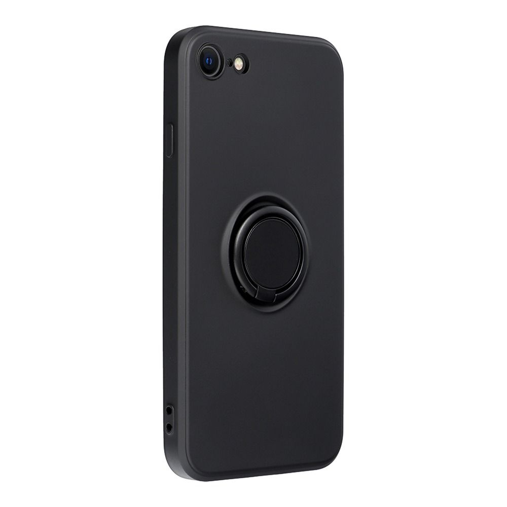 SILICONE RING case for IPHONE 7 / 8 / SE 2020 / SE 2022 black