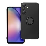 SILICONE RING case for SAMSUNG A54 5G black