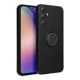 SILICONE RING case for SAMSUNG A54 5G black