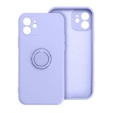 SILICONE RING case for IPHONE 15 Pro violet