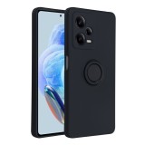 SILICONE RING case for XIAOMI Redmi Note 12 Pro 5G black