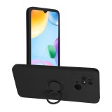 SILICONE RING case for XIAOMI Redmi 10C black