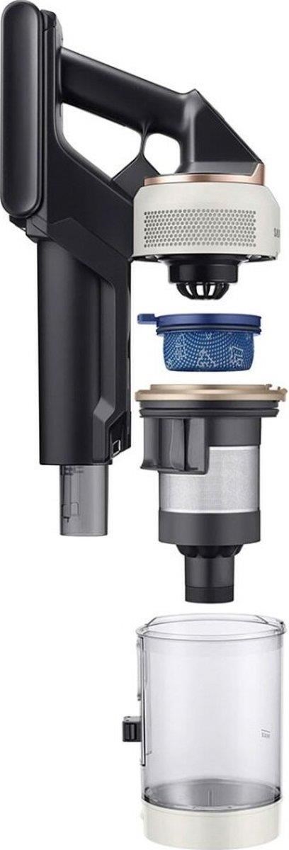 Samsung Bespoke Jet Plus Pet tyčový akumulátorový vysavač, černá a bílá