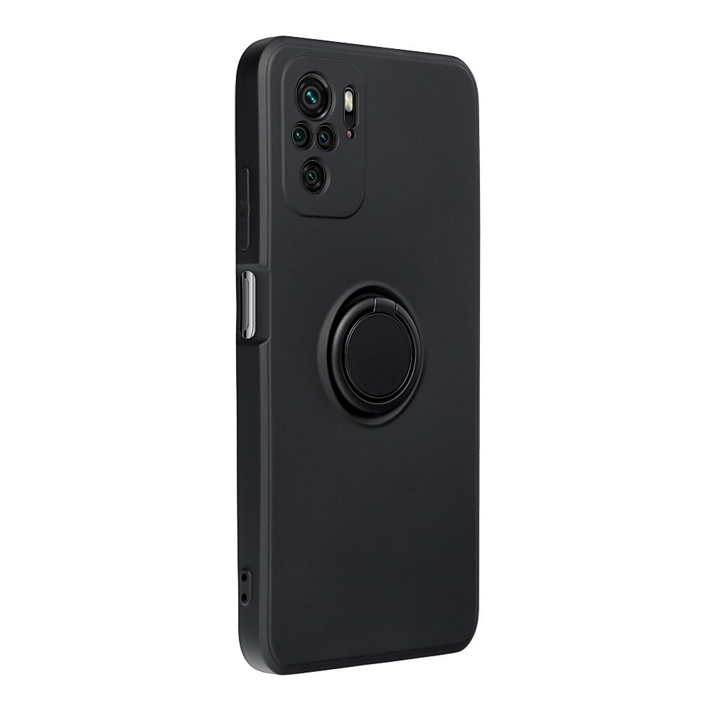 SILICONE RING case for XIAOMI Redmi Note 11 / 11S black
