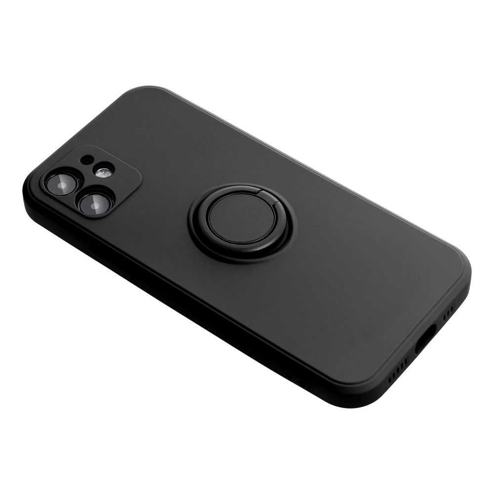 SILICONE RING case for XIAOMI Redmi Note 11 / 11S black