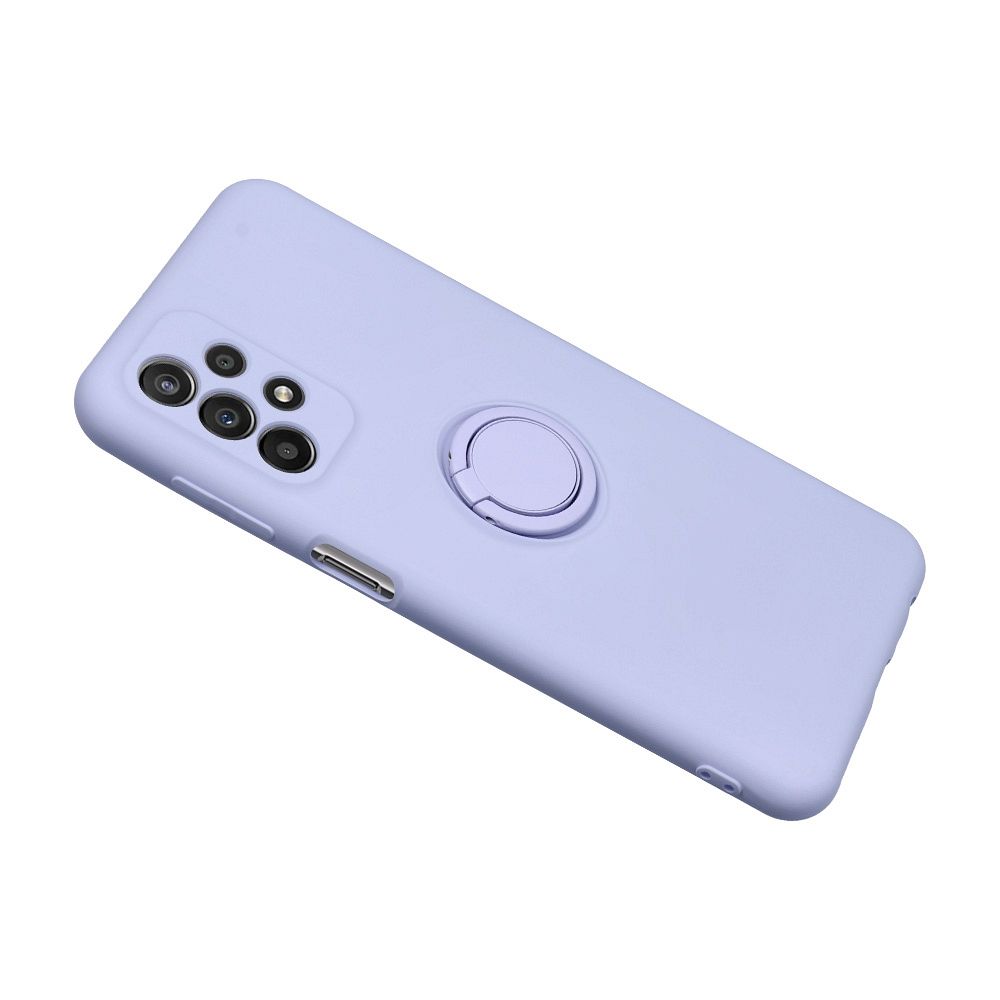 SILICONE RING case for SAMSUNG S24 Plus violet