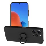 SILICONE RING case for XIAOMI Redmi 12 4G black