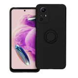 SILICONE RING case for XIAOMI Redmi Note 12S black
