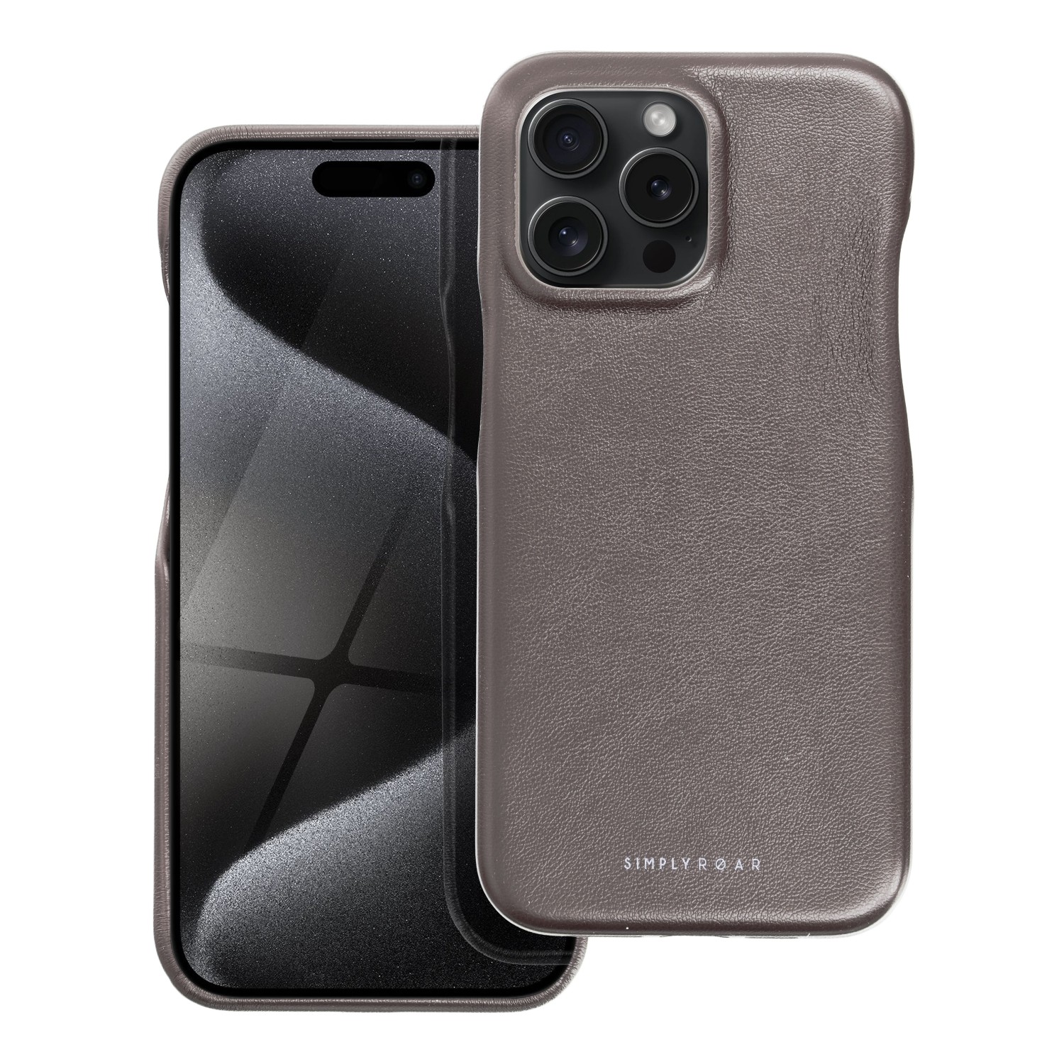 ROAR case LOOK for IPHONE 15 Pro Max Grey