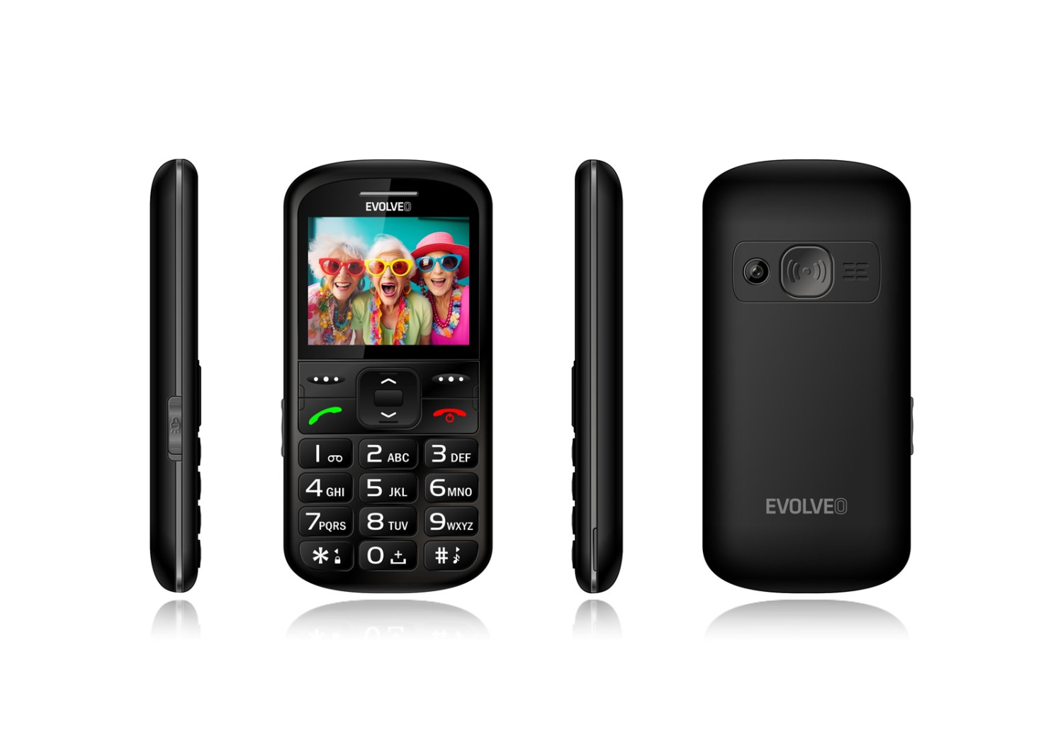 Evolveo EasyPhone XS černá