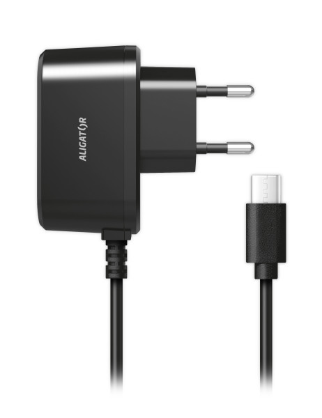 Aligator Nabíječka pro seniorské a tlačítkové telefony, USB-C, černá