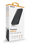 Powerbanka ALIGATOR PBAL1050,10000mAh, Power Delivery 20W, QC18W