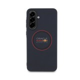Red Bull PU Leather Red Ring Zadní Kryt pro Samsung Galaxy A36 Navy