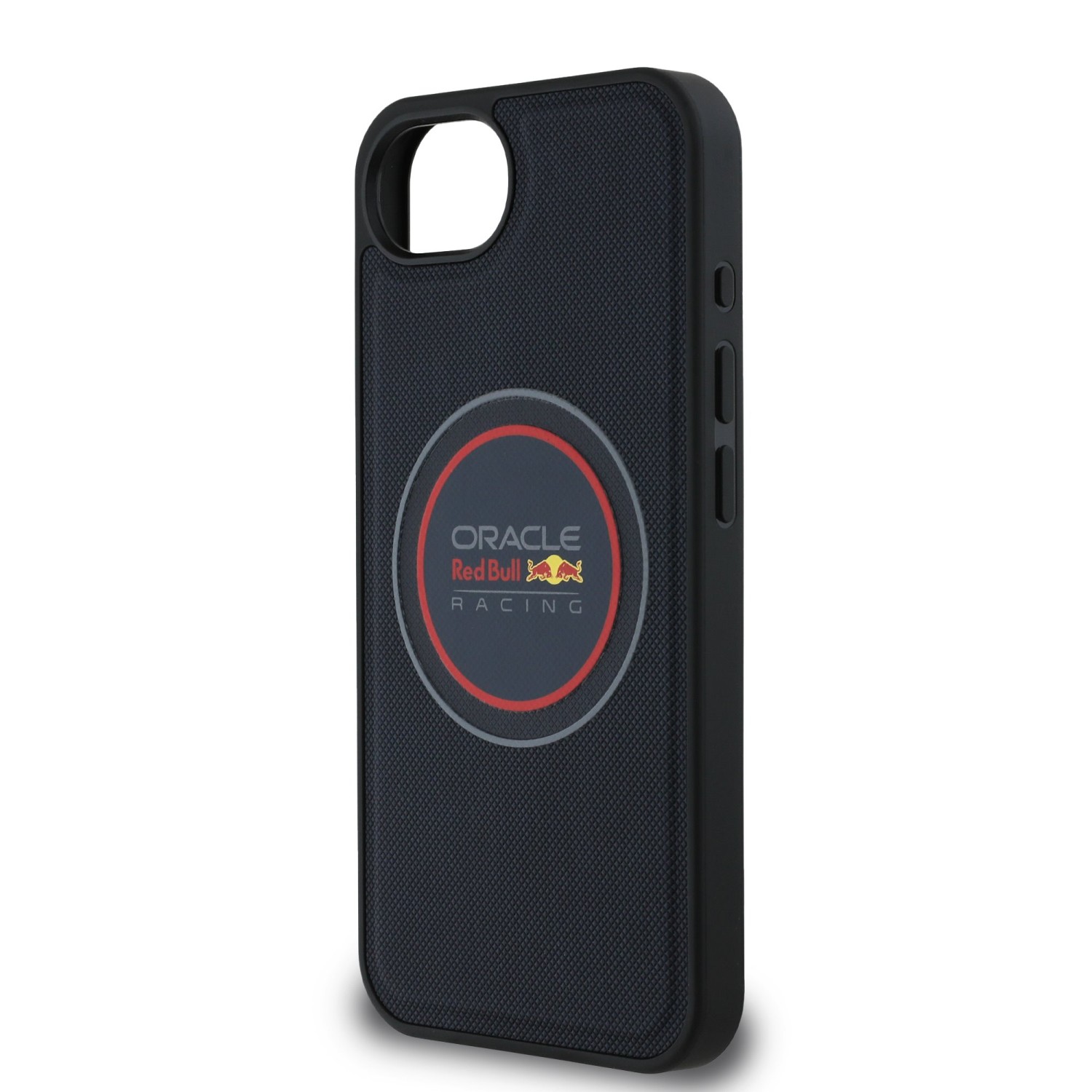 Red Bull PU Leather Red Ring MagSafe Zadní Kryt pro iPhone 16e Navy