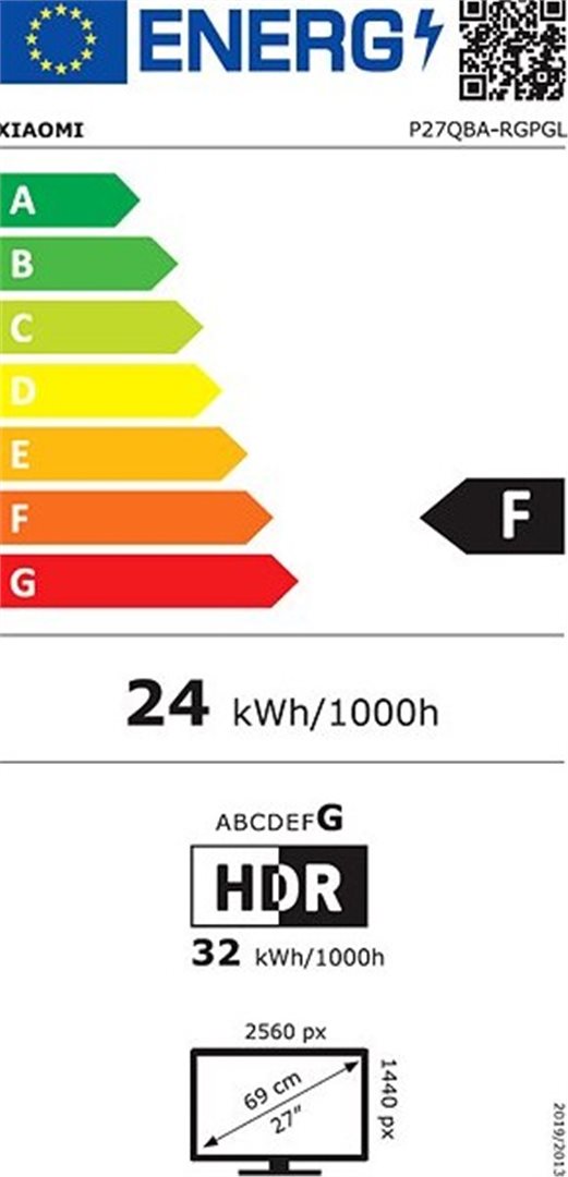 Xiaomi Mini LED Gaming Monitor G Pro 27i