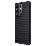 Nillkin Synthetic Fiber PRO Magnetic Zadní Kryt pro Samsung Galaxy S25 Ultra Gold