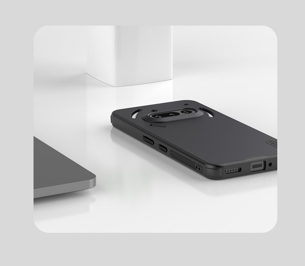 Nillkin Super Frosted PRO Zadní Kryt pro Nothing Phone 3a Black