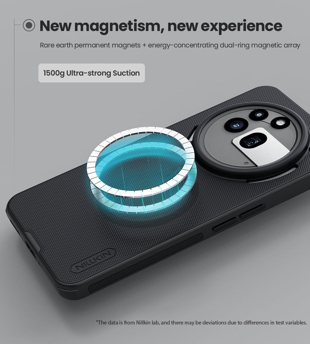 Nillkin Super Frosted PRO Magnetic Zadní Kryt pro Nothing Phone 3a Pro Black