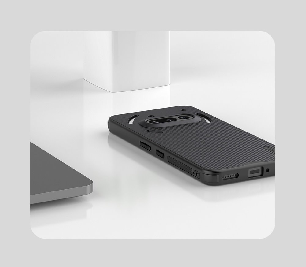 Nillkin Super Frosted PRO Magnetic Zadní Kryt pro Nothing Phone 3a Black