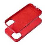Zadní kryt LEATHER MAG COVER case pro Samsung Galaxy S25 Ultra, red