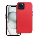 Zadní kryt LEATHER MAG COVER case pro Samsung Galaxy S25+, red
