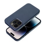 LEATHER MAG COVER case for SAMSUNG S25 PLUS indigo blue