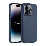 LEATHER MAG COVER case for SAMSUNG S25 PLUS indigo blue