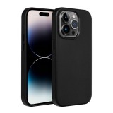 LEATHER MAG COVER case for SAMSUNG S25 PLUS black