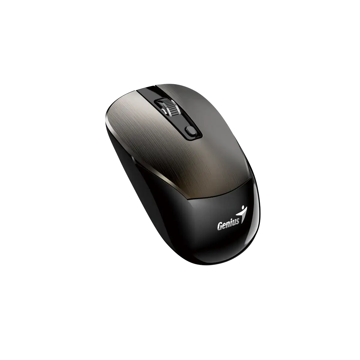 Genius NX-7125 /Bezdrátová/Optická/1200DPI/4 tlačítka/Copilot/2,4GHz/USB-A/ čokoládová